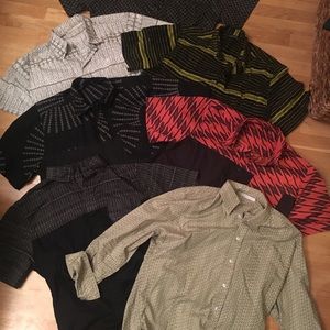 Manaola lot of 7 aloha shirts all size Medium